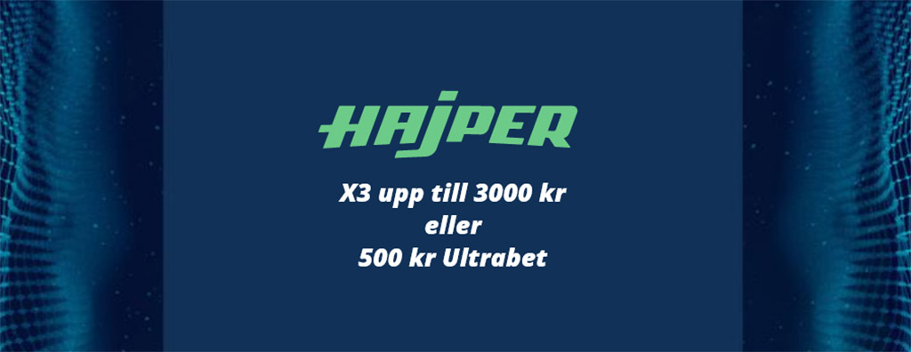 Hajper välkomstbonus